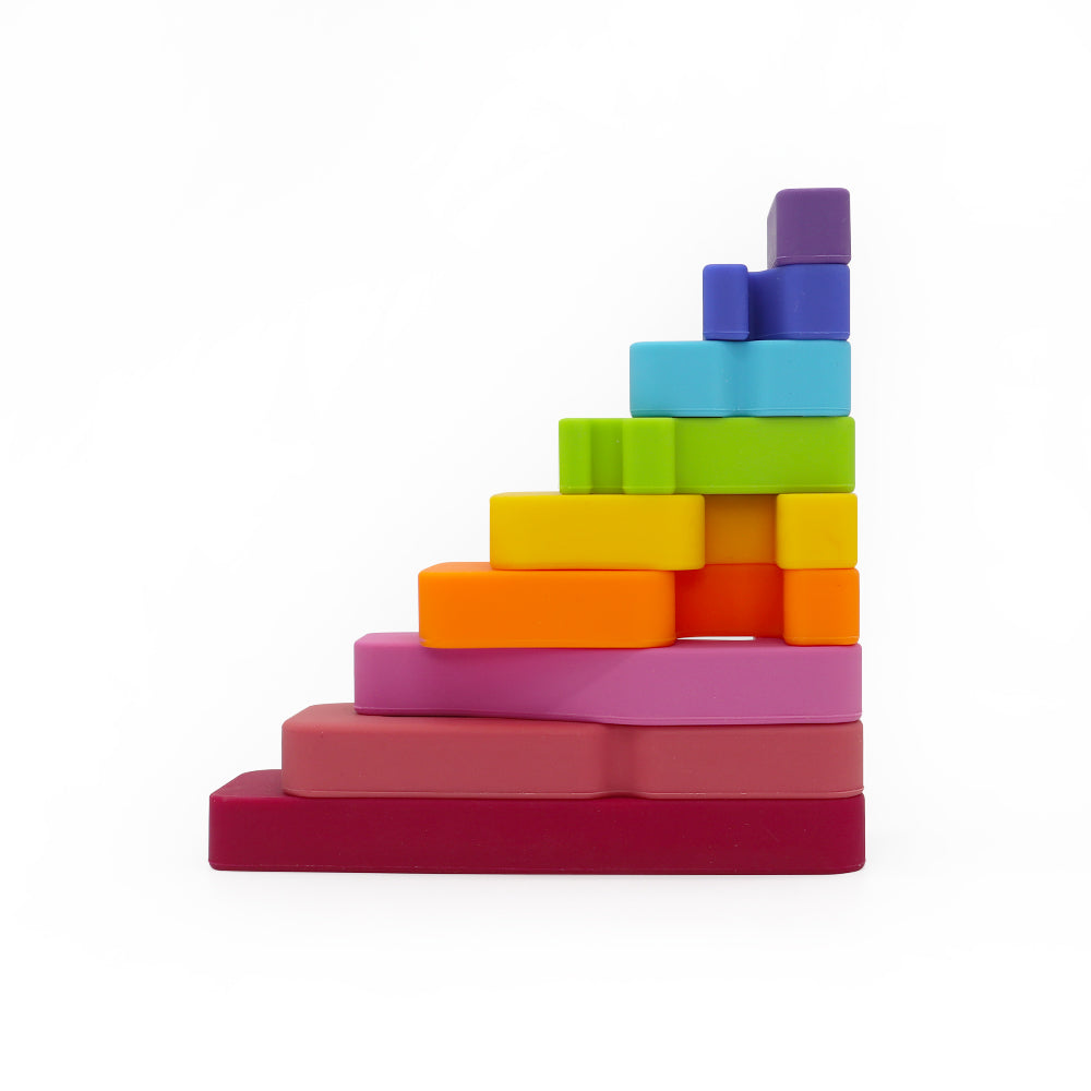 Quebra Cabeça de Números - Multicolorido