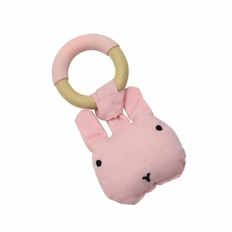 Chocalho Festa Animal - Rosa