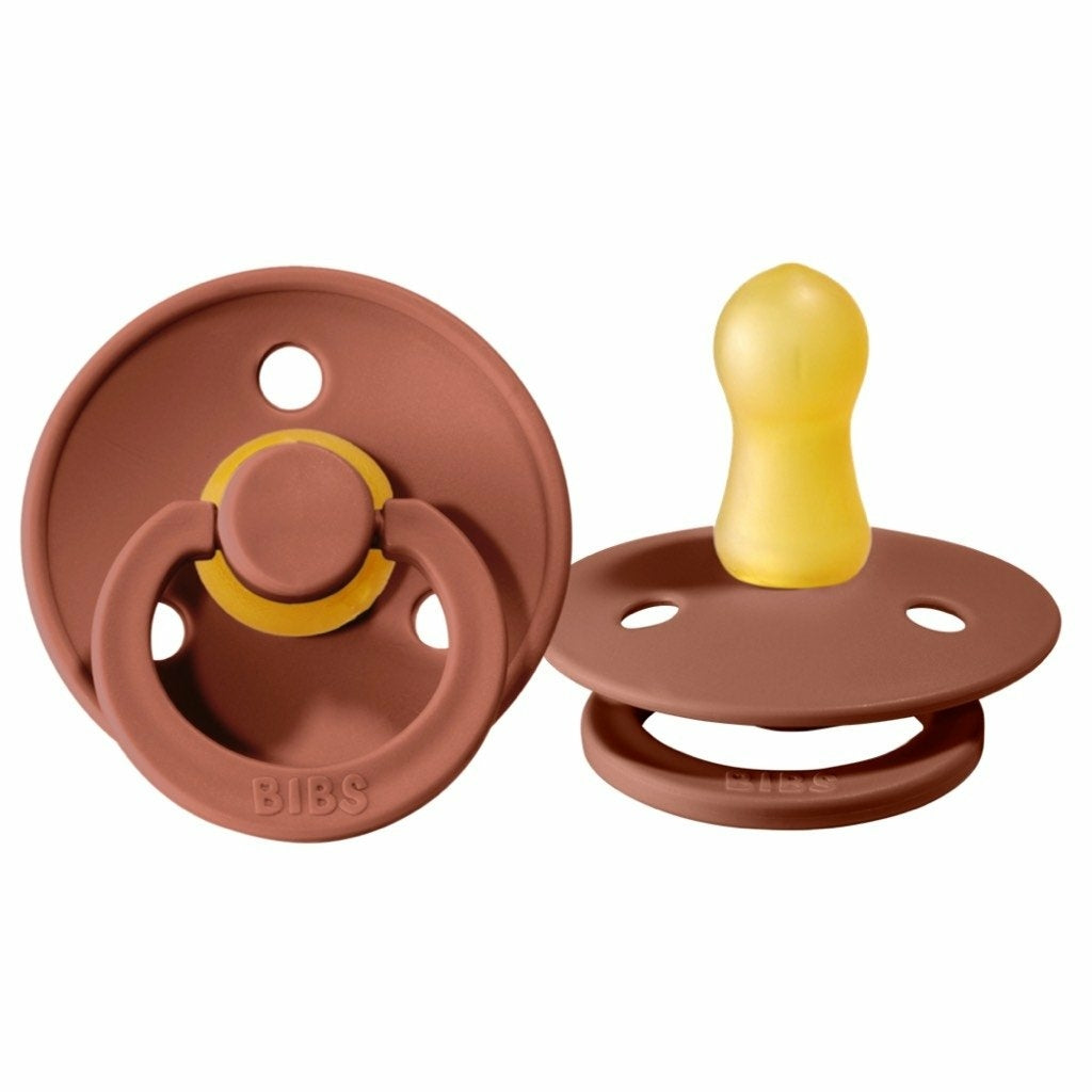 Chupeta bibs de borracha natural cor woodchuck