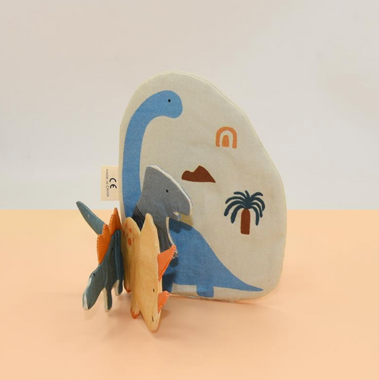 Livro Sensorial - Dinossauro