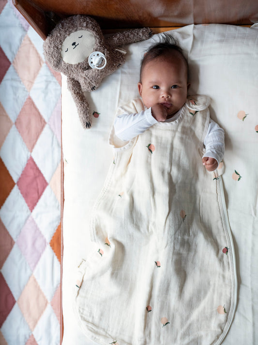 Saco de Dormir - Pêssego - Algodão Pima