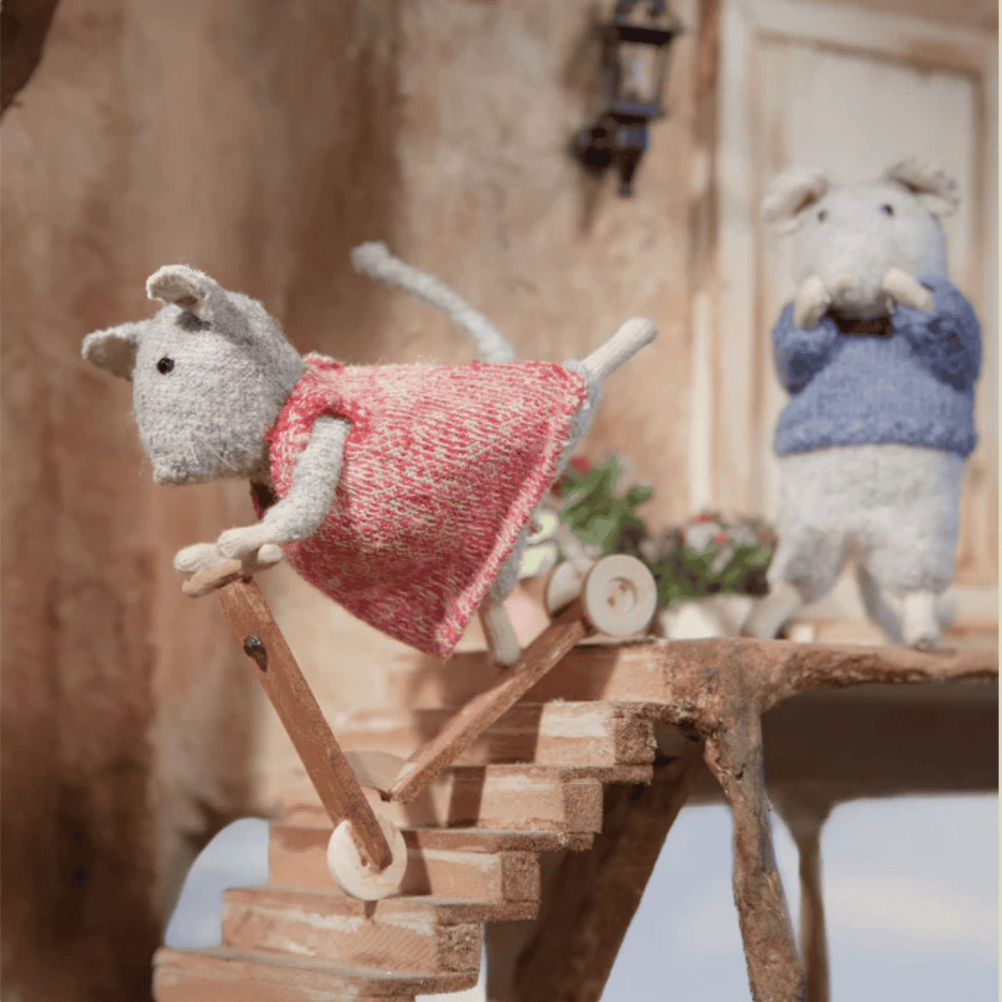 Julia – Pelúcia Infantil Sam & Julia | A Mansão dos Ratinhos