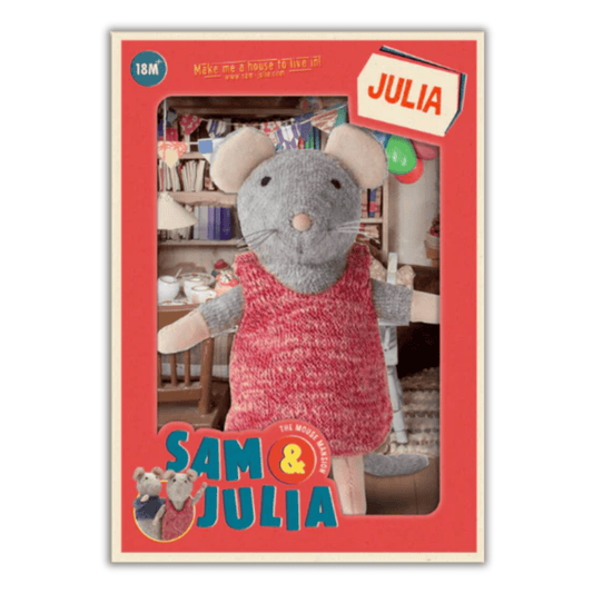 Julia – Pelúcia Infantil Sam & Julia | A Mansão dos Ratinhos