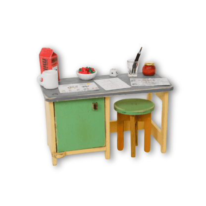 Conjunto de Móveis em Miniatura para Quarto Infantil | A Mansão dos Ratinhos