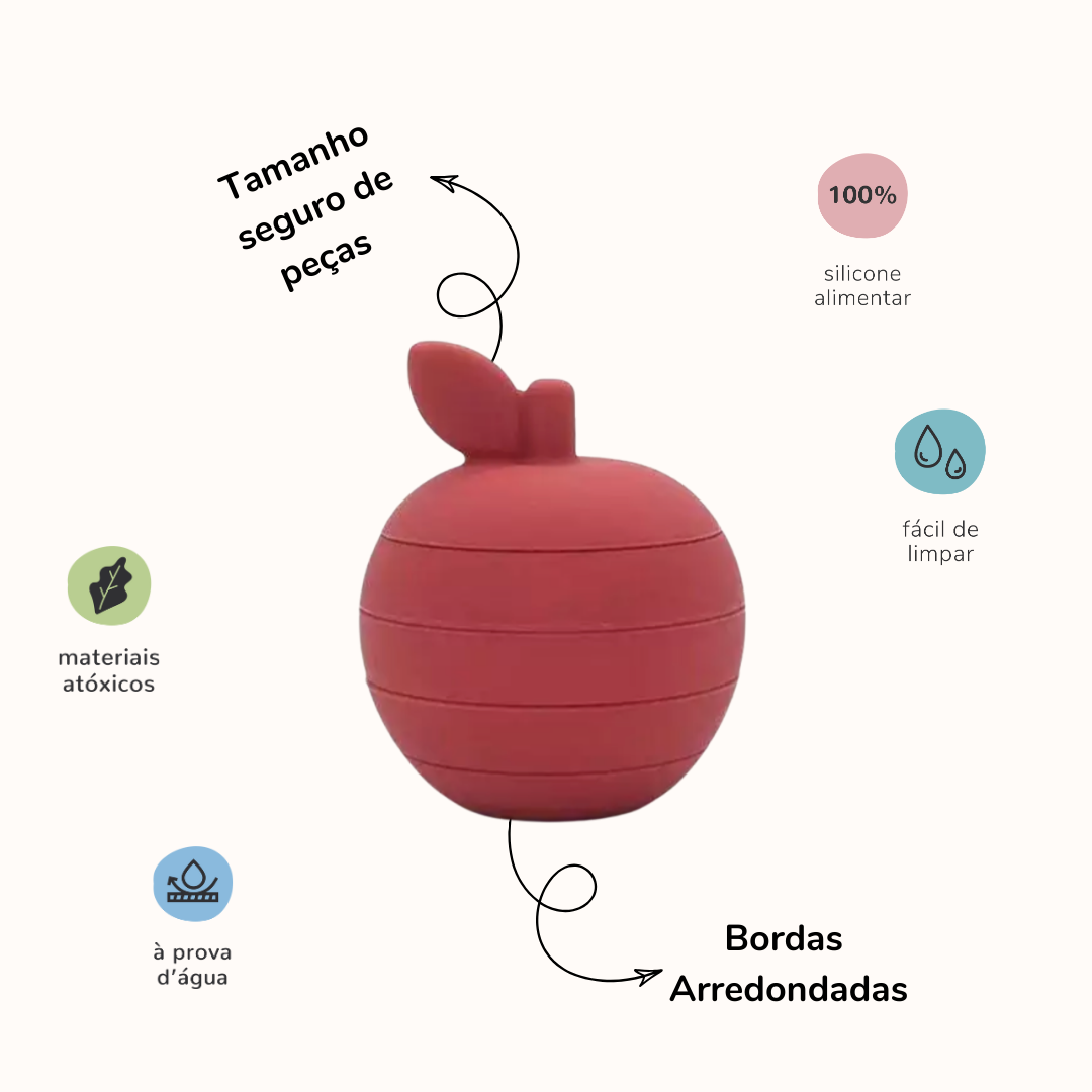 Descrição de Produto - e Maçã no centro