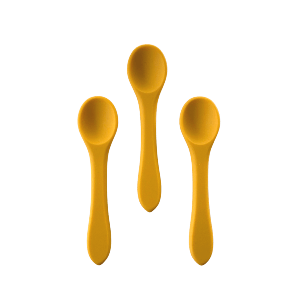Colherzinha de Silicone - Mostarda