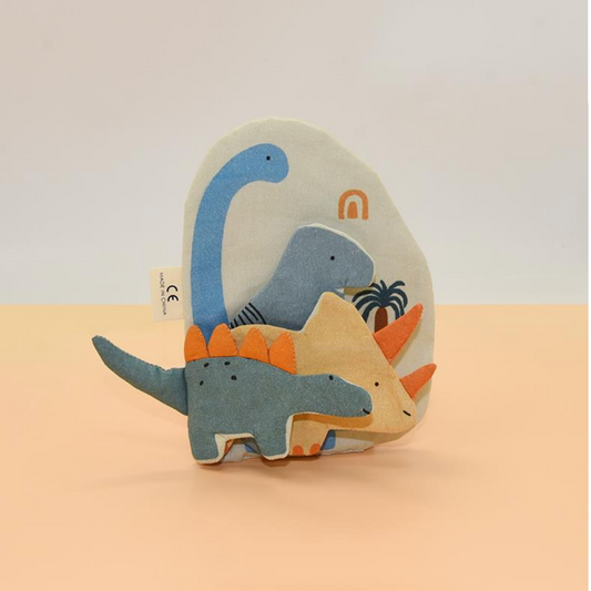 Livro Sensorial - Dinossauro